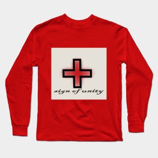 sign of unity Long Sleeve T-Shirt